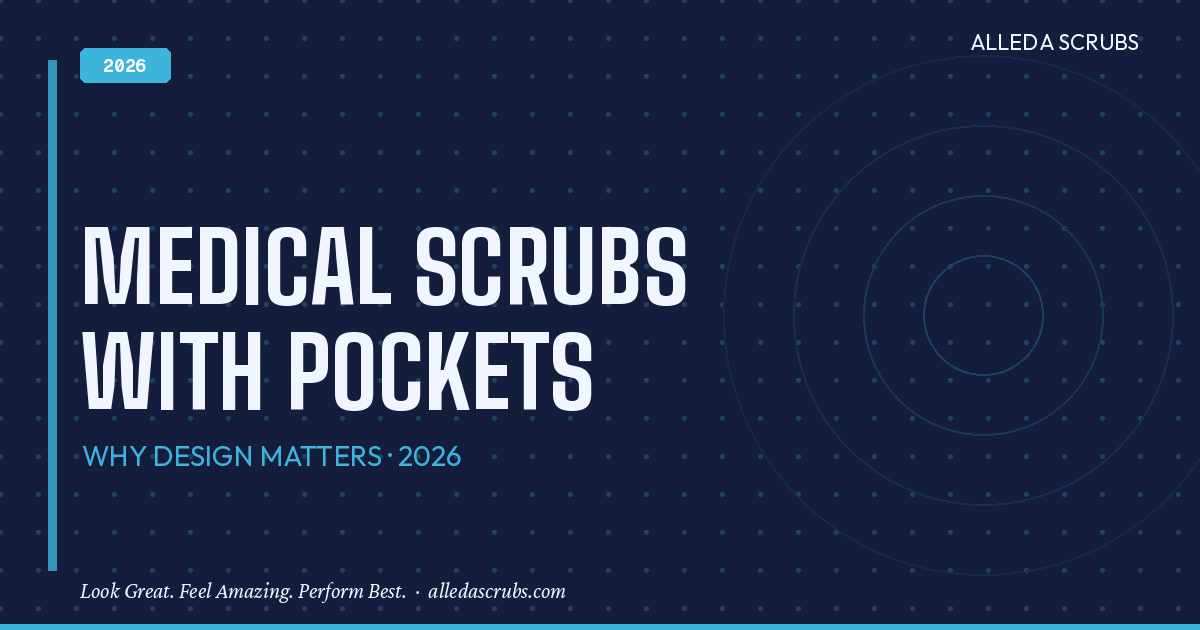Medical Scrubs with Pockets: Why Pocket Design Matters for Healthcare Professionals (2026)