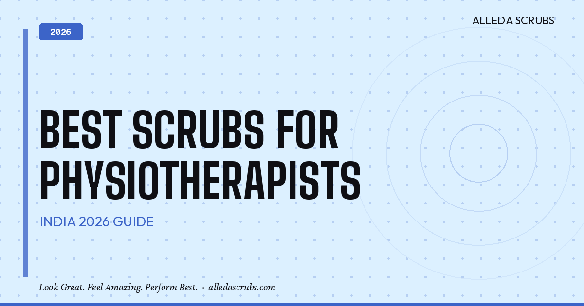 Best Scrubs for Physiotherapists in India (2026) | Alleda Scrubs