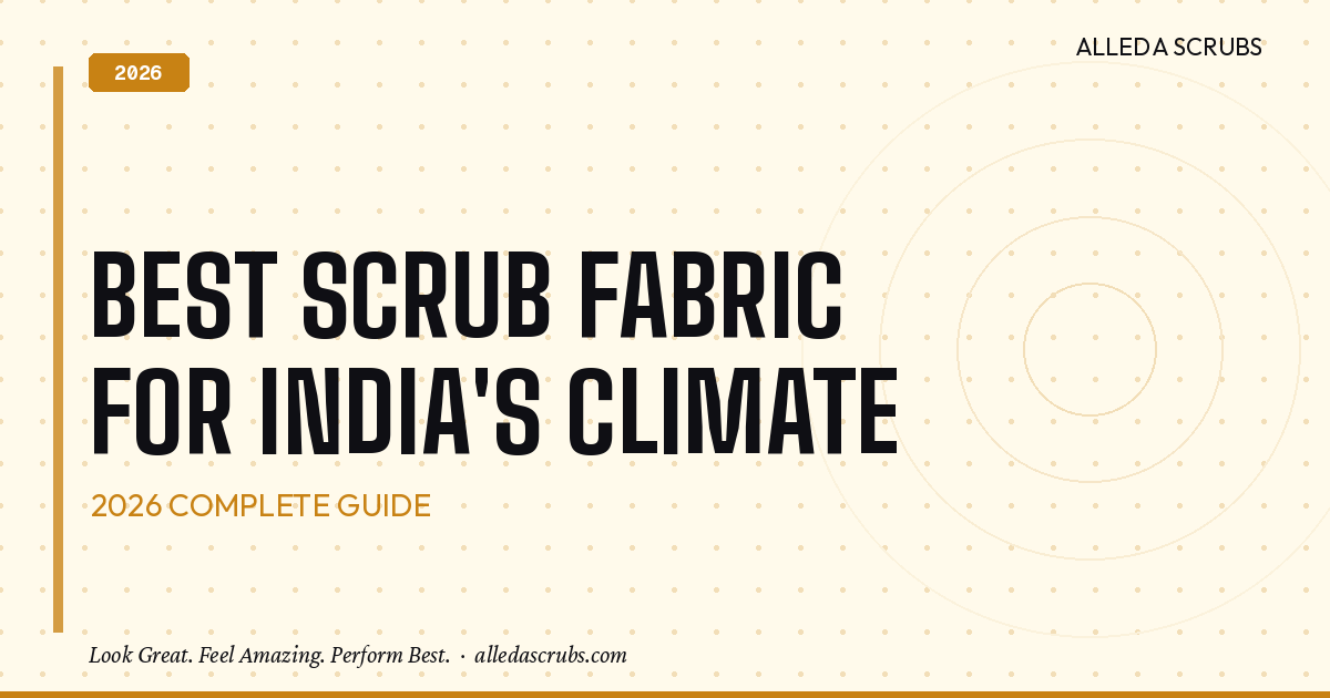 Best Scrub Fabric for India's Climate (2026) | Complete Guide for Healthcare Professionals