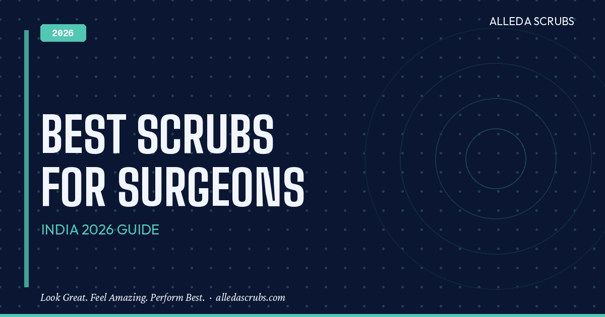 Best Scrubs for Surgeons in India (2026) | OT Ready, Comfortable & Professional