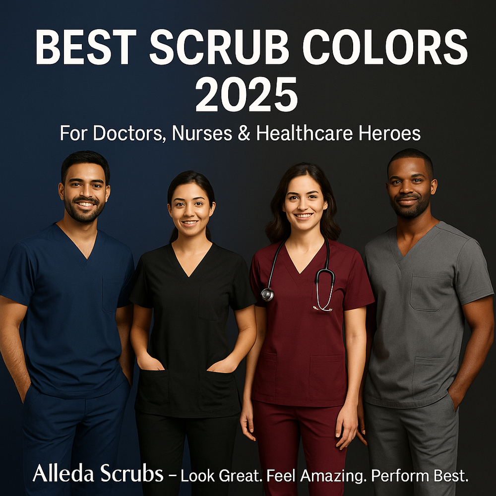 Best Scrub Colors for Doctors, Nurses & Healthcare Professionals (2025 ...