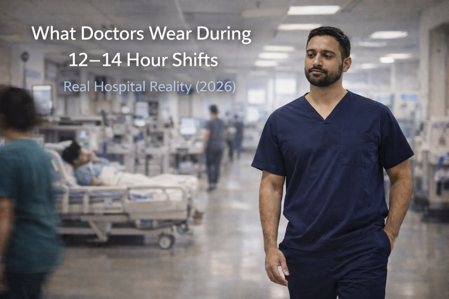 What Doctors Wear During 12–14 Hour Shifts (Real Hospital Reality – 2026)