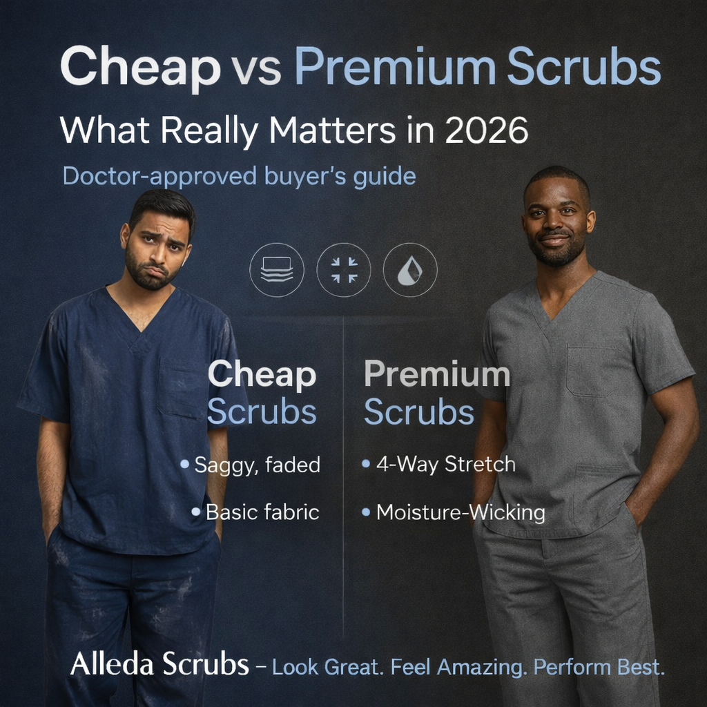 Cheap vs Premium Medical Scrubs: What’s the Real Difference? (2026 Guide)