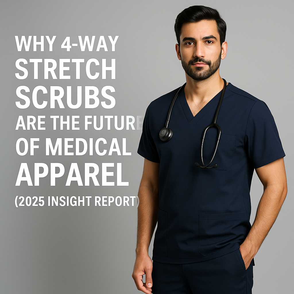 Why 4-Way Stretch Scrubs Are the Future of Medical Apparel in India (2025)