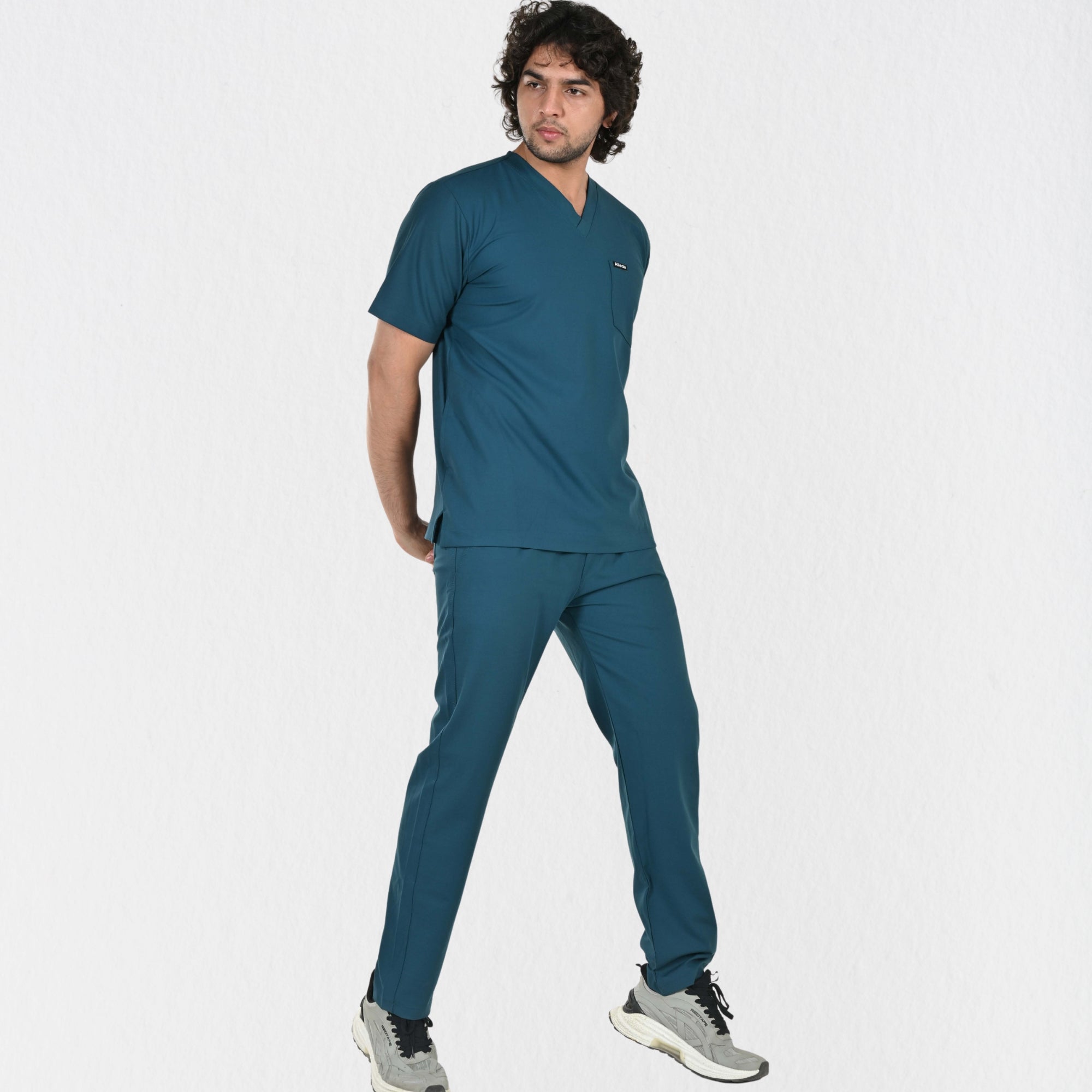 Men Teal Scrubs
