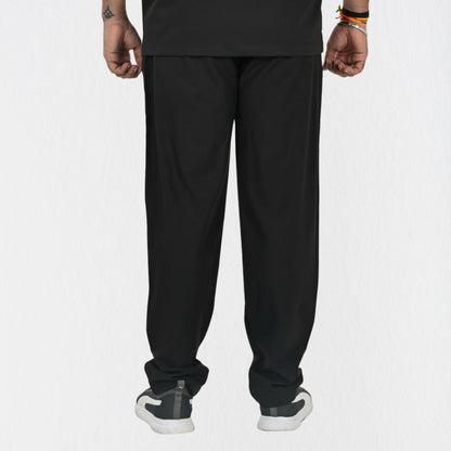 Men UltraFlex 4 Way Stretch 5 Pocket Scrub Bottom - Black