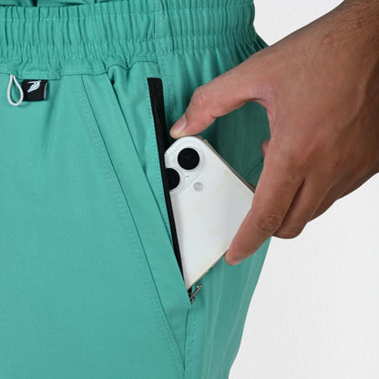 Men UltraFlex 4 Way Stretch 5 Pocket Scrub Bottom - Surgical Green